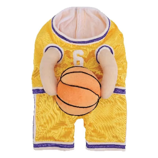 Get Your Pup Dunking in Style: Hilarious Dog Basketball Costume with Ball for Small Dogs!
