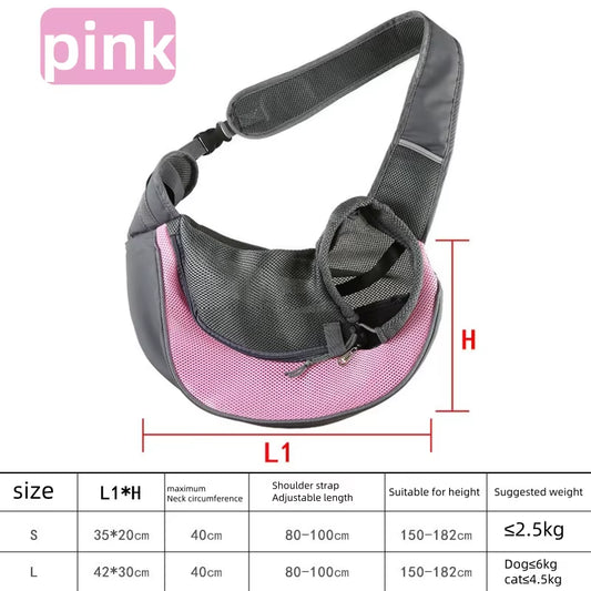 Summer Adventure Pet Backpack - Stylish and Breathable Travel Bag for Your Small Dog or Cat!